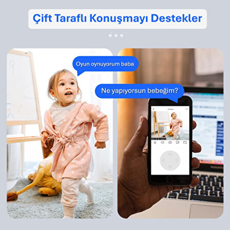 Periboia 5 Antenli Bebek Ev Güvenlik Kamerası