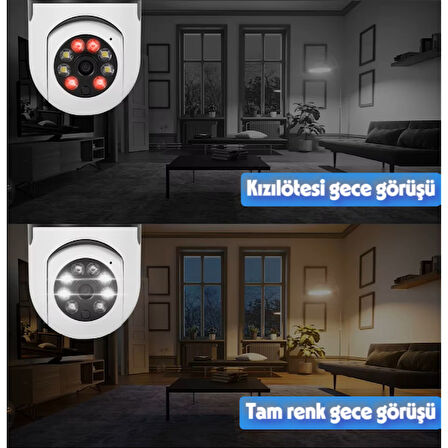 Periboia Duy Girişli Kablosuz Ampul Kamera