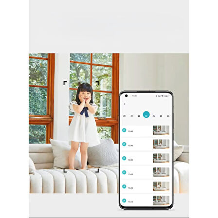 Periboia Uygulama Destekli Wi-Fi Ev Güvenlik Kamerası