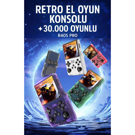 Periboia Retro Oyun El Konsolu R40S Pro