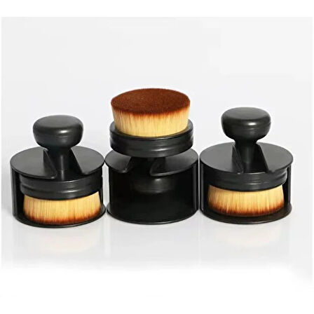 Periboia Siyah Lastik Parlatma Fırçası