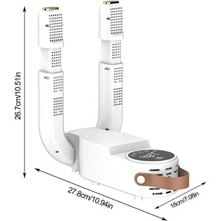 Periboia Dijital Ayakkabı Kurutma Ve Isıtma Makinesi