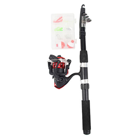 Periboia Çantalı Orta Boy Olta Seti Takımı