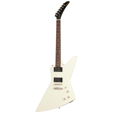 Epiphone Inspired by Gibson Explorer ‘80s EMG Elektro Gitar  (Classic White)
