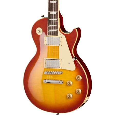 Epiphone Inspired by Gibson Les Paul Standard '50s Figured Elektro Gitar (Washed Cherry Sunburst)