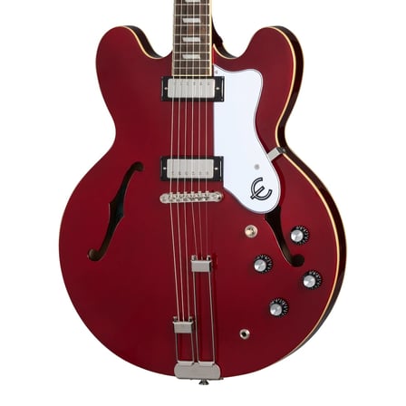 Epiphone Riviera Semi Hollow Elektro Gitar (Sparkling Burgundy)