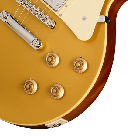 Epiphone Inspired by Gibson Les Paul Standard '50s Elektro Gitar (Goldtop)