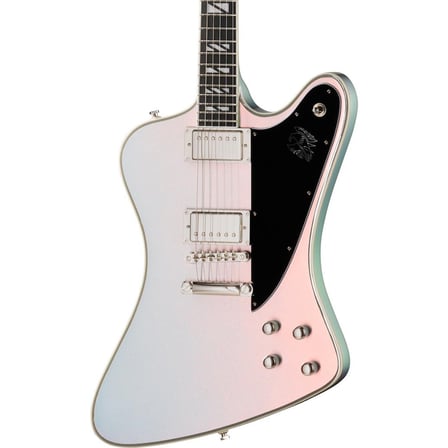 Epiphone Futura Firebird Custom Elektro Gitar (Quicksilver Shift)