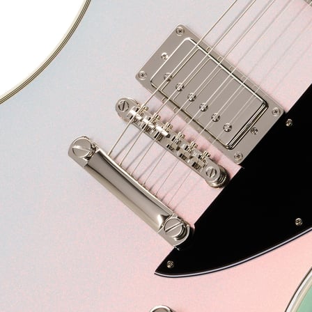 Epiphone Futura Firebird Custom Elektro Gitar (Quicksilver Shift)