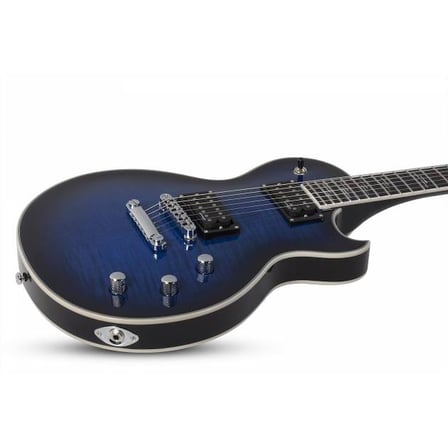 Schecter Solo-II Supreme 6 Telli Elektro Gitar (See-Thru Blue Burst)