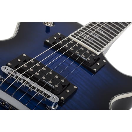 Schecter Solo-II Supreme 6 Telli Elektro Gitar (See-Thru Blue Burst)