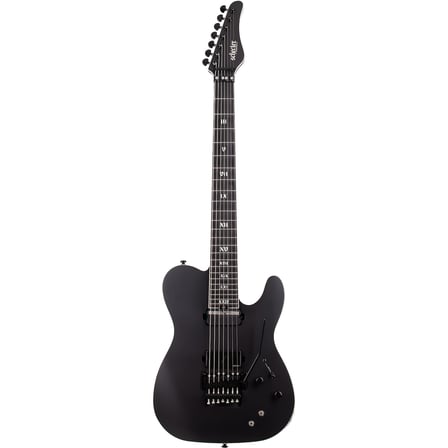 Schecter PT-7 FR-S SLS Elite Evil Twin 7 Telli Elektro Gitar (Satin Black)
