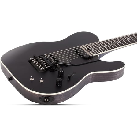 Schecter PT-7 FR-S SLS Elite Evil Twin 7 Telli Elektro Gitar (Satin Black)