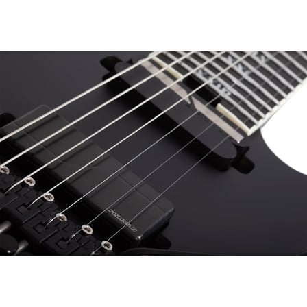 Schecter PT-7 FR-S SLS Elite Evil Twin 7 Telli Elektro Gitar (Satin Black)
