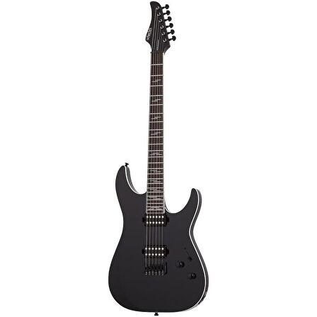 Schecter Reaper-6 Custom Elektro Gitar (Parlak Siyah)