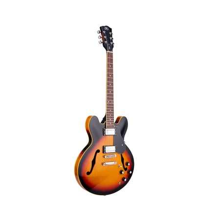 SX SEL6VS Semi Hollow Elektro Gitar (Vintage Sunburst)
