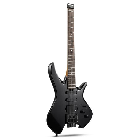 Donner HLX-500 Headless Elektro Gitar (Siyah)