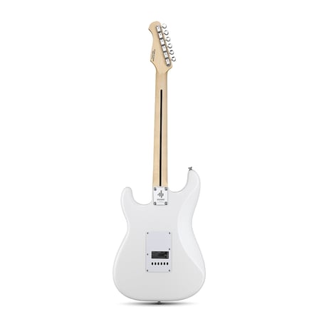 Donner DST Seeker Deluxe Amfili Elektro Gitar Seti (Beyaz)