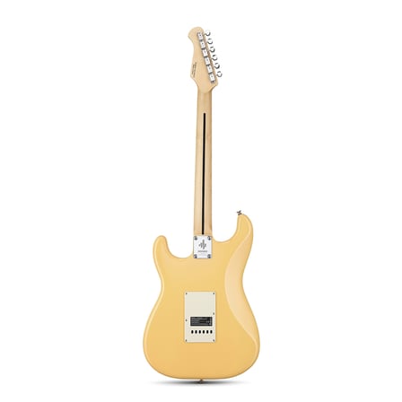 Donner DST Seeker Deluxe Amfili Elektro Gitar Seti (Vintage Yellow)