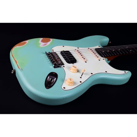 Jet JS-400 SFG RLC HSS Elektro Gitar (Distressed Sea Foam Green)