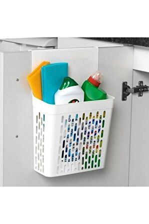 Periboia Dolap İçi Düzenleyici Dolap Kapağına Takılan Organizer Deterjanlık