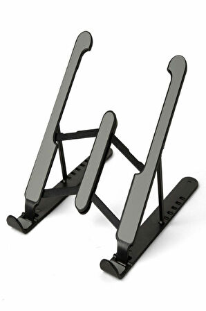 Periboia Katlanabilir Laptop Standı - Kaydırmaz Kademe Ayarlı Laptop Tablet Tutucu