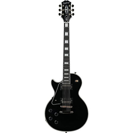 Epiphone Les Paul Custom Solak Elektro Gitar (Ebony)