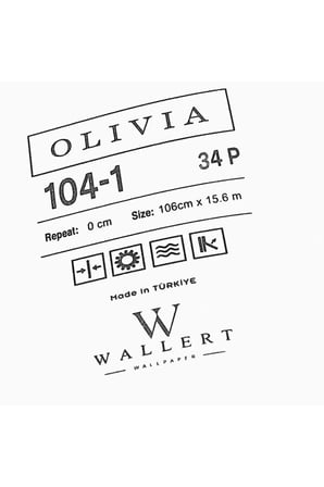 hasır keten dokulu düz silinebilir duvar kağıdı 104-1 | wallert olivia, krem, kağıt taban taban + vinil kaplama - 16.5 m²