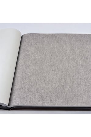 hasır keten dokulu düz silinebilir duvar kağıdı 104-11 | wallert olivia, koyu gri, kağıt taban taban + vinil kaplama - 16.5 m²