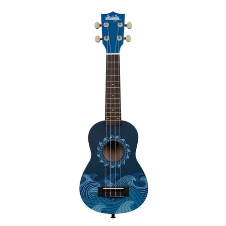 Kala Ukadelic Soprano Ukulele (Deep Blue)