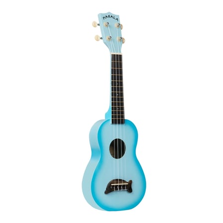 Kala Makala Dolphin Soprano Ukulele (Light Blue Burst)