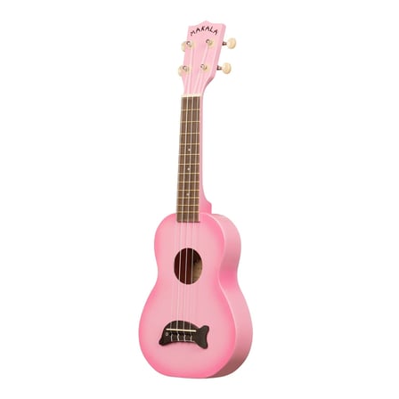 Kala Makala Dolphin Soprano Ukulele (Pink Burst)
