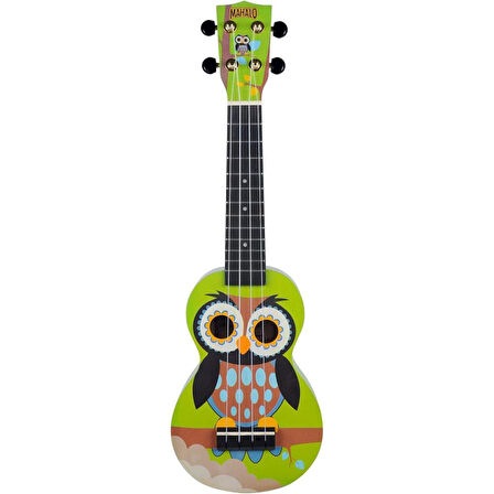 Mahalo MA1WL Art Series Soprano Ukulele (Owl)
