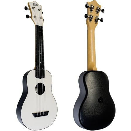 Flight TUS35 White Travel Soprano Ukulele (Beyaz)