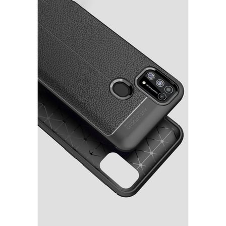 Samsung Galaxy M31 Kılıf Auto Focus Kapak - Kırmızı
