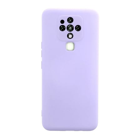Tecno Camon 16 Kılıf Nano İçi Kadife Silikon - Lila