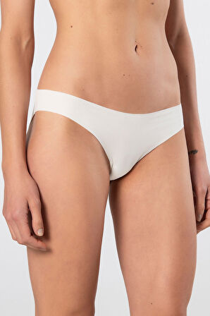 Türen Kadın Lazer Kesim Pamuklu Bikini Külot 907/Ekru