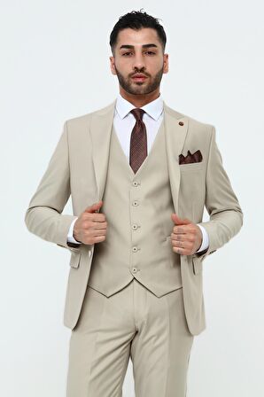 Guild 1042 Slim Fit Sivri Yaka Takım Elbise