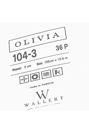 hasır keten dokulu düz silinebilir duvar kağıdı 104-3 | wallert olivia, krem bej, kağıt taban taban + vinil kaplama - 16.5 m²