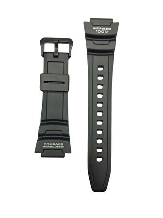 Casio SGW-500H-1BV  Siyah Orijinal Silikon Saat Kordonu
