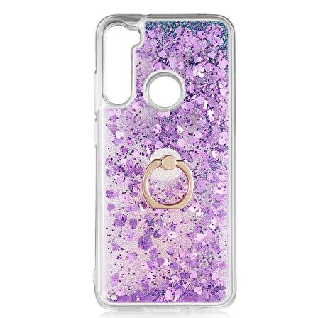 Gpack Xiaomi Redmi Note 8 Kılıf Milce Sulu Yüzüklü Silikon Arka Kapak