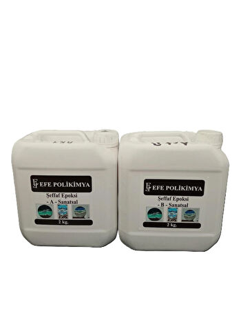  Epoksi Reçine Sanatsal 4Kg