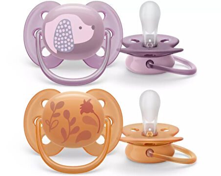 Philips Avent Ultra Soft Yumuşak 2li Emzik 6-18 Ay - SCF091/18