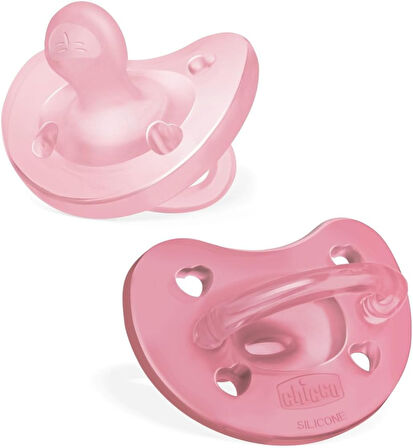 Chicco PhysioForma Soft 2'li Silikon Emzik 6-16 Ay Kız