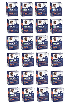 Bozita Somon Balıklı Tahılsız Köpek Yaş Maması 370 Gr. X 24 Adet