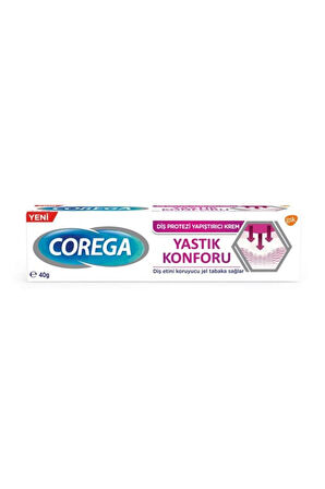 Corega Yastık Konforu Diş Protezi Yapıştırıcı Krem 40gr