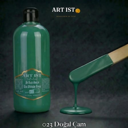 ART IST Geri Dönüşüm Su Bazlı Akrilik Boya 500 ml - 023 Doğal Çam