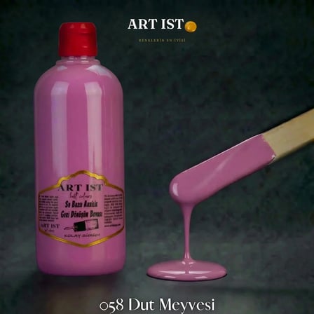 ART IST Geri Dönüşüm Su Bazlı Akrilik Boya 500 ml - 058 Dut Meyvesi