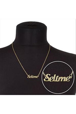 Selime İsimli Kolye (Kişiye Özel)