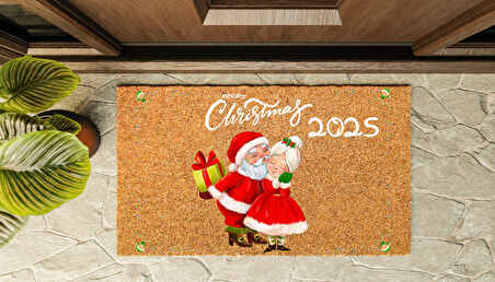 Kapı Önü Paspası Yeni Yıl 2025 Özel Tasarım Koko Model 121